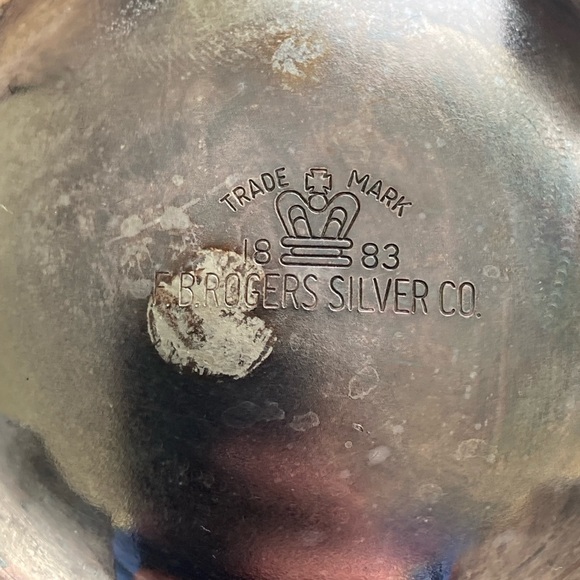 Antique FB Roger’s Tea Set & Serving Tray (4 pieces) - Picture 5 of 12